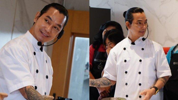 Penampilan Eddy Siswanto kala menjadi chef