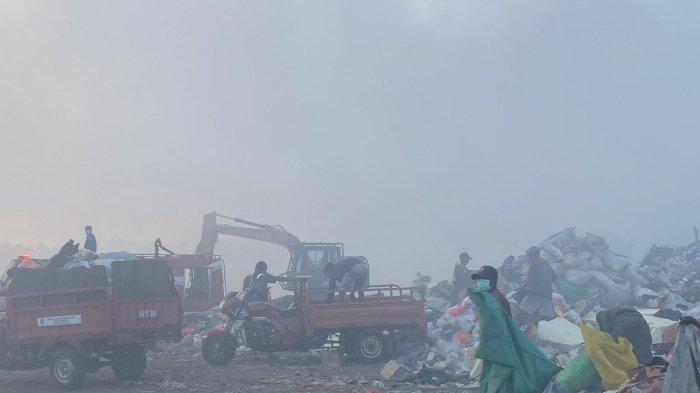 foto terkini TPA Sumompo Manado hari ini Rabu (4/10/2023)