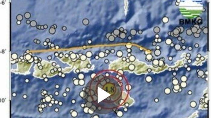 Gambar terkait Gempa Magnitudo 4.8 SR Guncang NTT Minggu 6 Juli 2025,Berikut Info Lengkap dari BMKG (dari Bing)