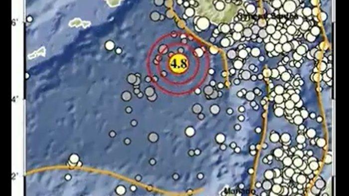 Wilayah Sulawesi Utara berada di zona seismik aktif