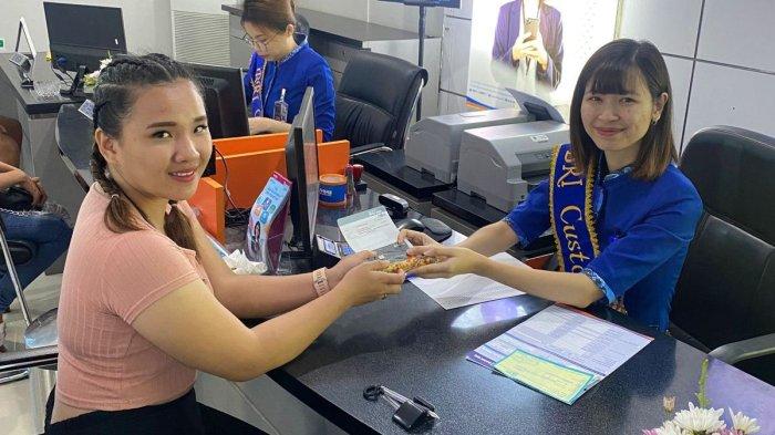 Hari Pelanggan Nasional Pinca BRI Tondano Ucapkan Terima Kasih Nasabah