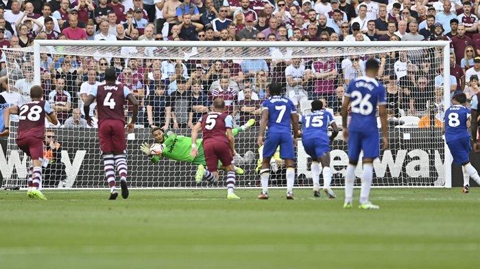 Hasil pertandingan Liga Inggris West Ham vs Chelsea 3-1, Minggu (20/8/2023) malam. Enzo Fernandez gagal penalti di Laga Derbi London.