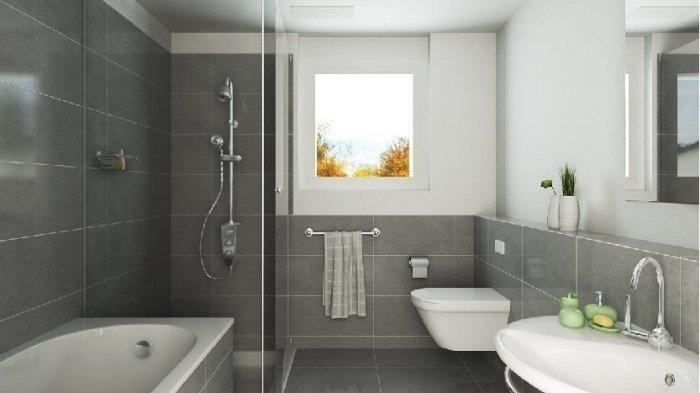 Ilustrasi kamar mandi.