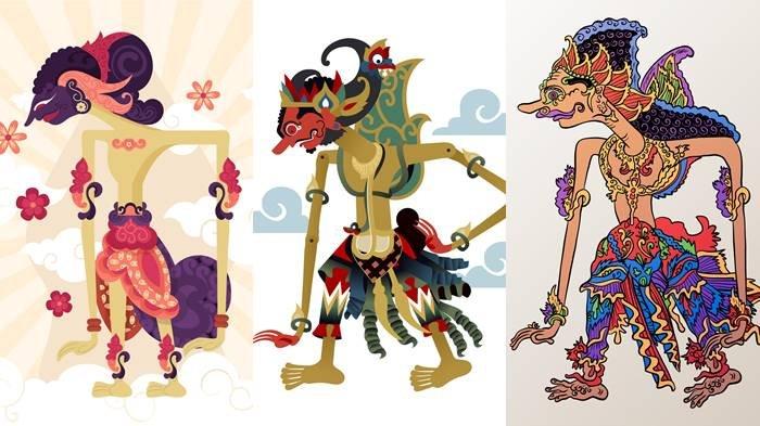 Ilustrasi wayang.