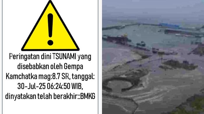 info peringatan tsunami di Rusia