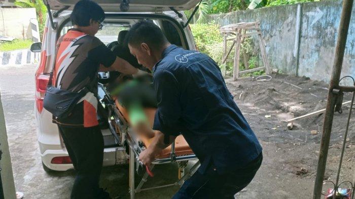Jenazah lansia yang lompat di Jembatan Interchange Manado, Sulawesi Utara