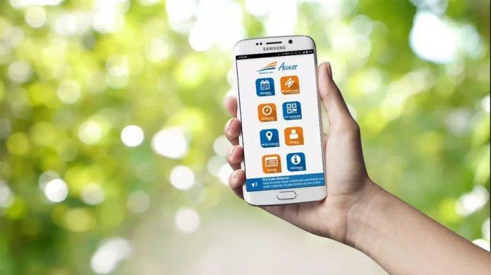 pembatalan tiket kereta api online melalui aplikasi kai access