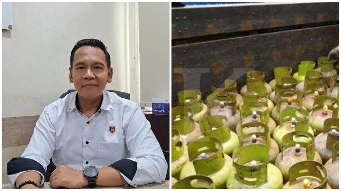 Kasubdit Tipidter Ditreskrimsus Polda Sulut AKBP Irwanto tegaskan  pihaknya akan menindak tegas oknum-oknum yang dengan sengaja melakukan penimbunan Gas LPG 3 Kg.