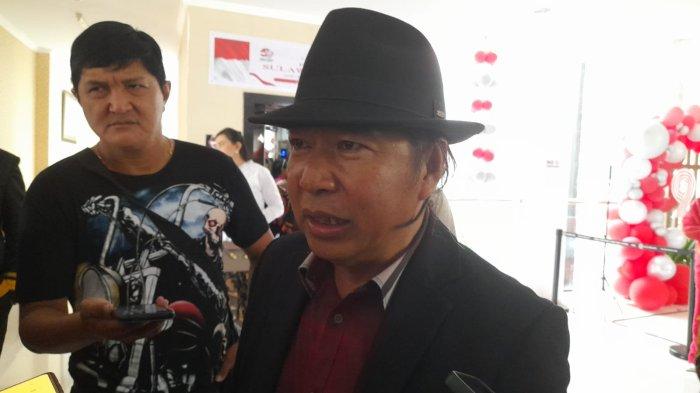 Bupati Mitra, James Sumendap, saat diwawancara di sela-sela Rapat Paripurna HUT ke-59 Provinsi Sulawesi Utara, Sabtu (23/9/2023).