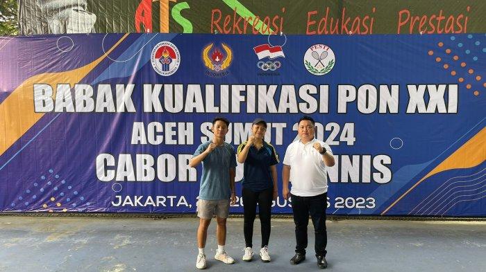 kelas Mix Soft Tennis Sulut Lolos ke PON Aceh - Sumut