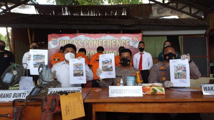 Pengusaha tambang emas ilegal ditangkap di Manado, otak pendanaan PETI Pohuwato akhirnya tertangkap