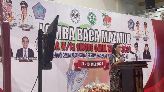 Lomba Baca Mazmur dalam memeriahkan Hapsa W/KI Sinode GMIM tahun 2024 di rayon Bitung