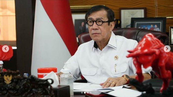 Menteri Hukum dan HAM Yasonna Laoly.