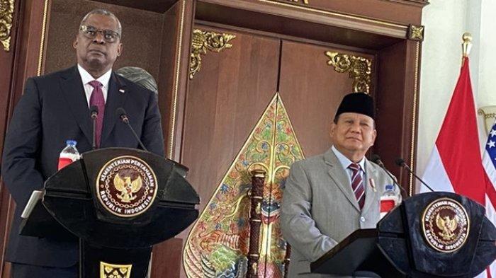 Menteri Pertahanan Indonesia, Prabowo Subianto dipuji Menteri Pertahanan Amerika Serikat, Lloyd James Austin III.