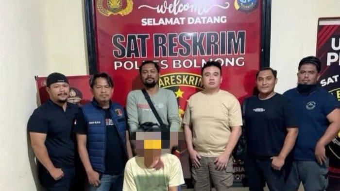 PEMBUNUHAN: Polres Bolaang Mongondow (Bolmong), Sulawesi Utara (Sulut) mengamankan pelaku pembunuhan di Desa Mopugad Utara, Kecamatan Dumoga Utara.