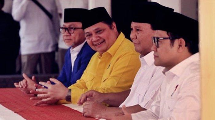 Prabowo Subianto didukung PAN, PKB dan Golkar disebut sebagai Skenario 'Keroyok' Ganjar Pranowo.