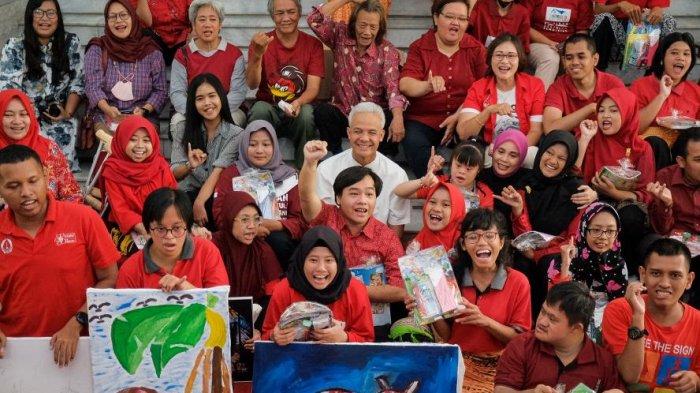 Puisi Surat Cinta, Ucapan Terima Kasih Difabel Semarang untuk Ganjar Pranowo