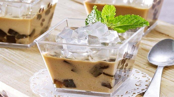 Resep Puding Kapucino Cincau