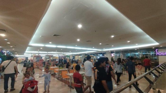 Suasana di Mega Mall Kota Manado, Selasa (4/7/2023)
