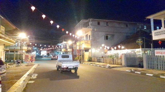 Suasana Kampung Cina, Kota Manado, Sulawesi Utara.