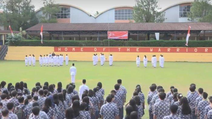 Upacara HUT RI di Manado Independent School Penuh Hikmat