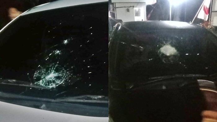 Viral Zero Point Minut-Sulut. 6 Mobil Dilempar hingga Kaca Pecah, Netizen Sindir Aparat.