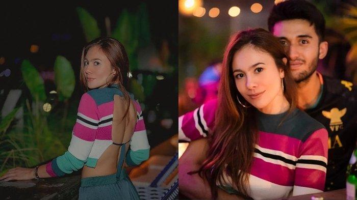 Wulan Guritno bersama pacarnya Sabda Ahessa