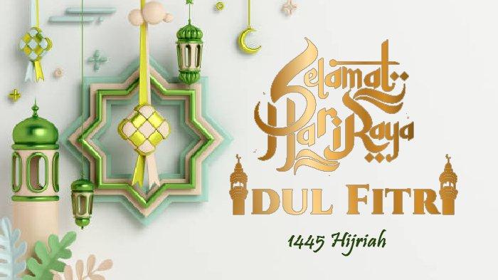 Poster Selamat Idul Fitri 2024
