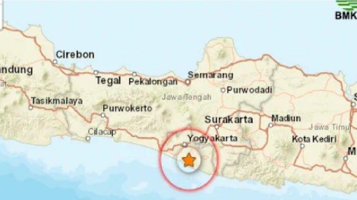 Yogyakarta Baru Saja Diguncang Gempa Siang Hari ini Sabtu 26 Agustus 2023, Berikut Info Lengkap BMKG