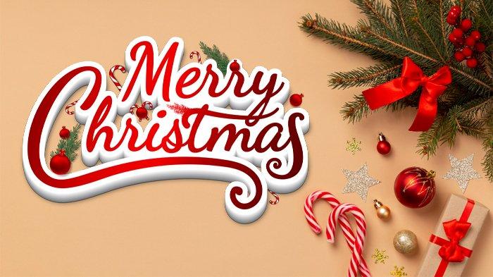Poster Ucapan Selamat Natal 2023 dan Tahun Baru 2024