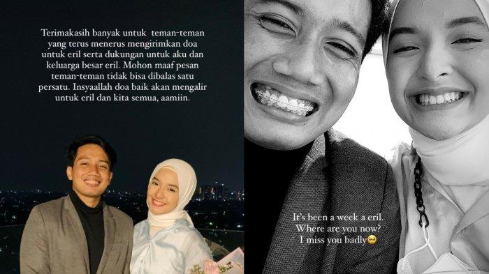 Postingan Menyentuh Nabila Ishma untuk Kekasih Eril: Aku Ikhlas Karena ...