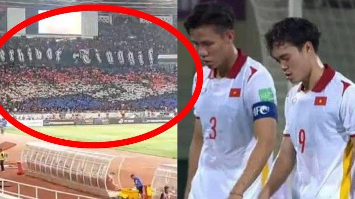 Viral Koreo Ultras Garuda bentangkan bendera Belanda saat laga Timnas Indonesia vs Vietnam di GBK sebagai bentuk sindiran balik pemain Golden Stars