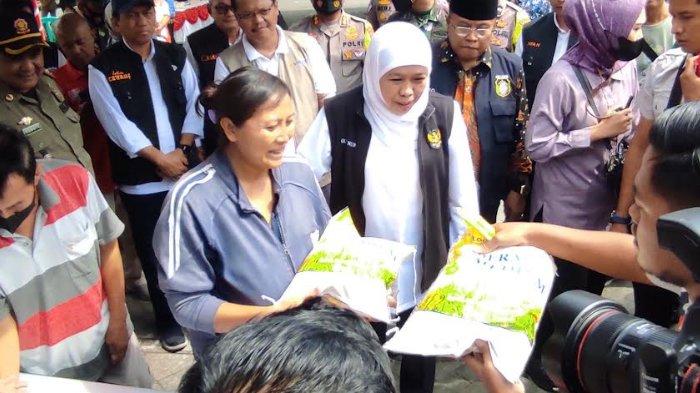 Operasi Pasar Beras Murah di Kota Blitar, Beras Medium Dijual Harga Rp