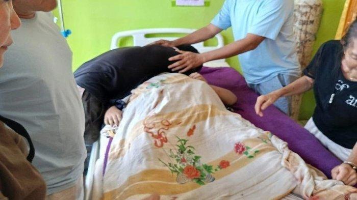 Jasad ibu hamil Munira (28), warga pedalaman Sembakung, Nunukan, Kaltara yang tewas akibat serangan buaya.