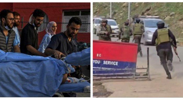 KASHMIR MEMANAS: Buntut serangan mematikan teroris terhadap 26 wisatawan di Kashmir, warga negara Pakistan dan India yang selama ini tinggal di perbatasan India-Pakistan bergegas menuju perbatasan Attari-Wagah pada Jumat dan Sabtu (26/4/2025). Diketahui sebanyak 26 wisatawan tewas ditembak di wilayah Kashmir oleh pemberontak. (Istimewa)