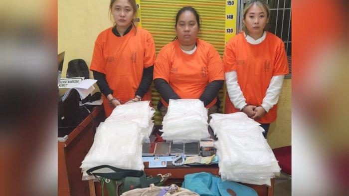Dit Res Narkoba Polda Sumut menangkap 3 pemilik narkoba sejumlah 19 Kg Sabu di Bandara Internasional Kuala Namu, Jalan Bandara Kualanamu, Kecamatan Beringin, Kabupaten Deli Serdang, Sumut