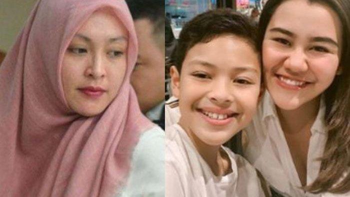 Angelina Sondakh , Keanu Massaid dan Aaliyah Massaid