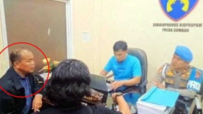 Kabag Ops AKP Dadang Iskandar menembak kepala Kasat Reskrim Polres Solok Selatan AKP Ulil Ryanto Anshari di Parkiran Polres Solok Selatan di Jorong Bukit Malintang Barat, Nagari Lubuk Gadang, Kecamatan Sangir, Sumatera Barat, Jumat (22/11/2024) dini hari. AKP Dadang tengah diperiksa Propam Polda Sumbar. (Istimewa)