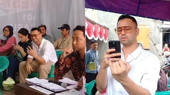 ALASAN Raffi Ahmad Ditegur Petugas KPPS Saat Mencoblos, Nagita Slavina Langsung Menoleh