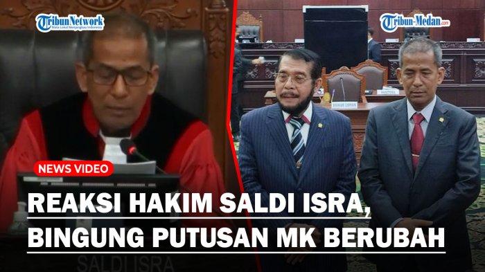 ANEH! Keputusan MK Berubah, Hakim Saldi Isra Bingung Hingga Cium Keanehan : Baru Kali Ini