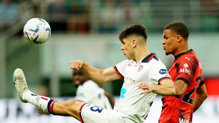 Hasil Liga Italia - AC Milan menang telak atas Cagliari 5-1 pada pekan ke-36, Sabtu (11/5/2024)