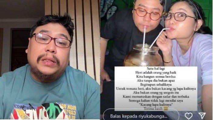 Akui Kegenitan, Heri Horeh Minta Maaf Usai Chat Perselingkuhannya Dibongkar Riyuka, tak Mau Bercerai