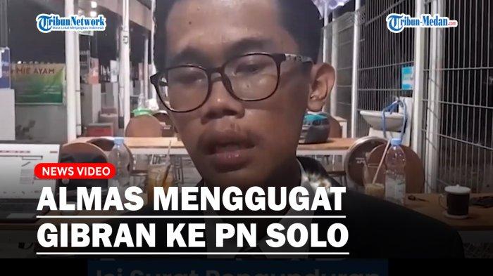 Almas Tsaqibbirru menggugat Gibran Rakabuming Raka ke Pengadilan Negeri Solo