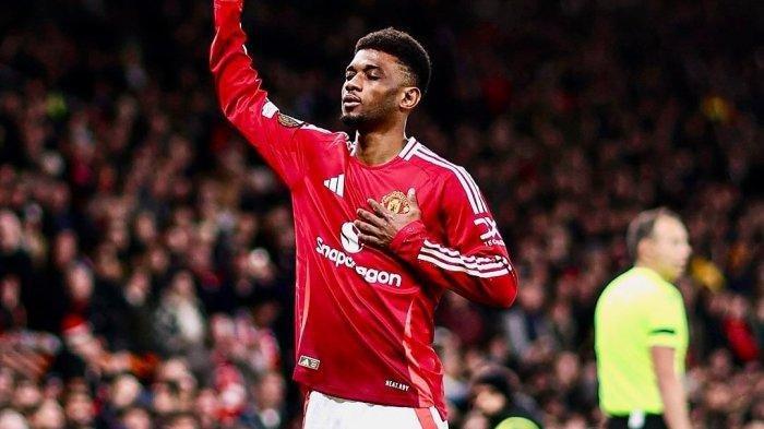 Athletic Bilbao Vs Man United Malam Ini Amad Diallo Kembali Amorim Amad Diallo Manunited Gol