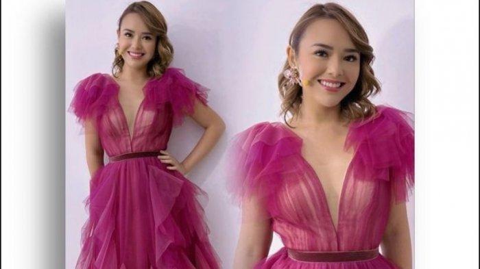 Amanda Manopo Pakai Dress Transparan Terlihat Seksi