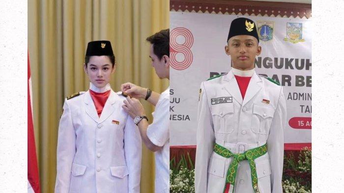 Kolase Foto. Shaista Tanisha Stockhorst, putri dari aktor sinetron Rionaldo Stokhorst.  Muhammad Dhofin Maula Jamil putra dari Ibnu Jamil.