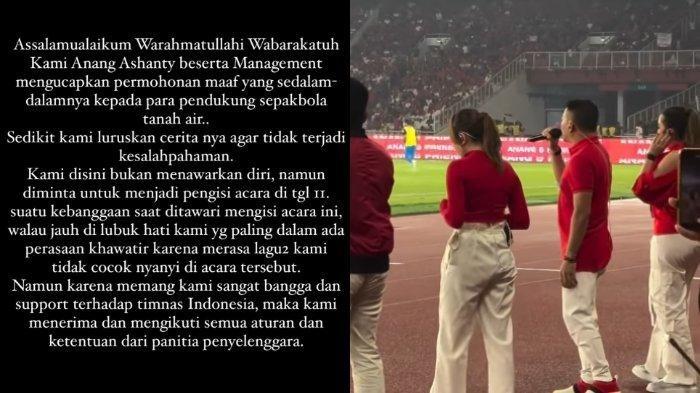 Anang Hermansyah dan Ashanty buka suara setelah menonton laga Timnas Indonesia vs Filipina kecewa. 