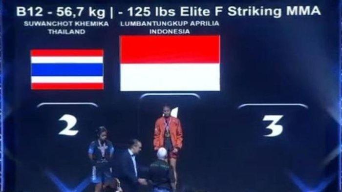 Alfiandi, Guru Kendari Juara Perak MMA SEA Games 2025 di Thailand