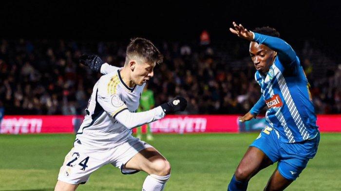 Arda Guler debut bersama Real Madrid dan menang atas Arandina di Copa del Rey, Minggu (7/1/2024)