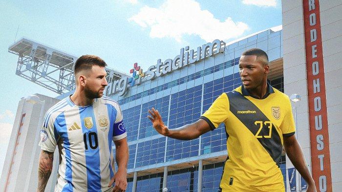 Siaran langsung Argentina vs Ekuador babak 8 besar Copa America 2024, Kamis (4/7/2024)